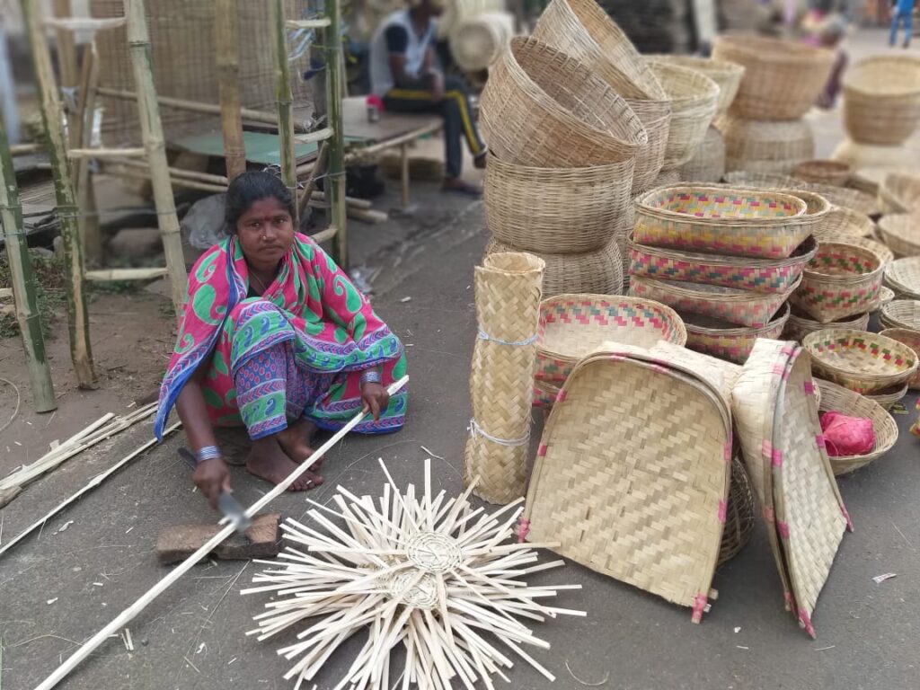 Basket Weaving by R. Elamma. - MSF Blog